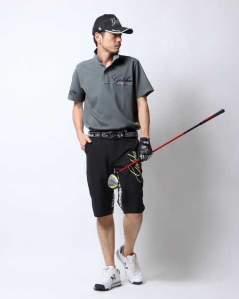 【楽天カード分割】 GOTCHA GOLF] ビッグ イーグル ポロ GOTCHA GOLF PEETファミリー ウエア