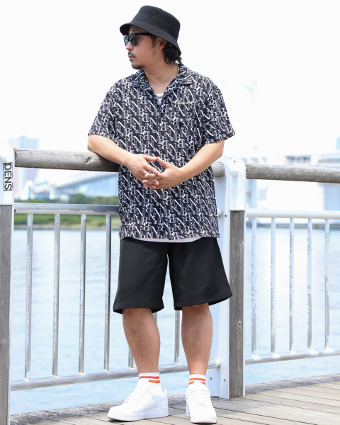 NESTA BRAND] クロス ロゴ ドロップ 半袖 シャツ NESTA BRAND