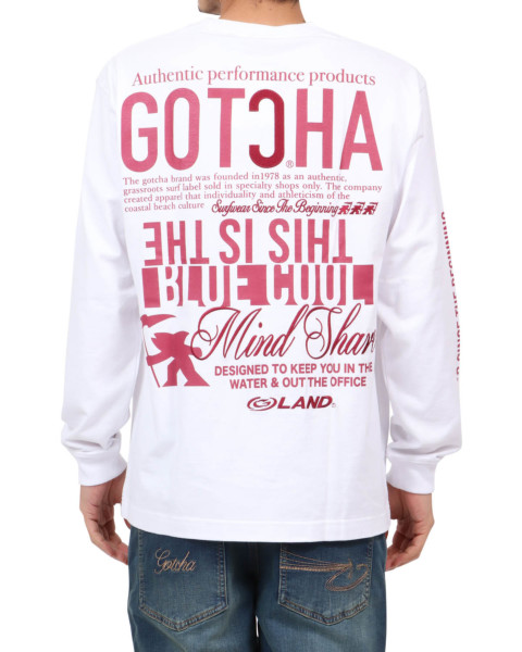 GOTCHA] ベーシック ピーチ起毛 ロンT GOTCHA PEETファミリーセール