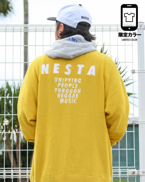 NESTA BRAND] ウォッシャブル ドロップショルダー カラー