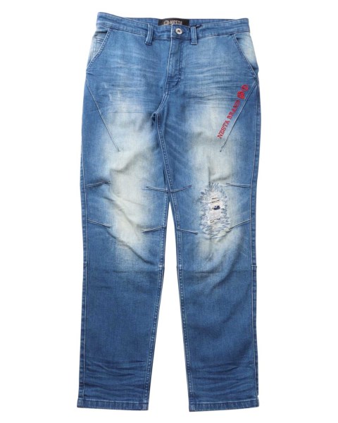 NESTA BRAND] ストレッチ ダメージ ブラスト デニムパンツ NESTA