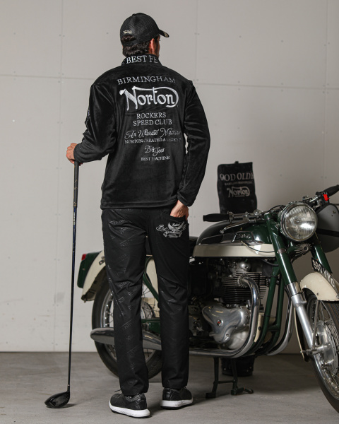 Norton GOLF] 撥水 ストレッチ エンボス パンツ Norton PEET