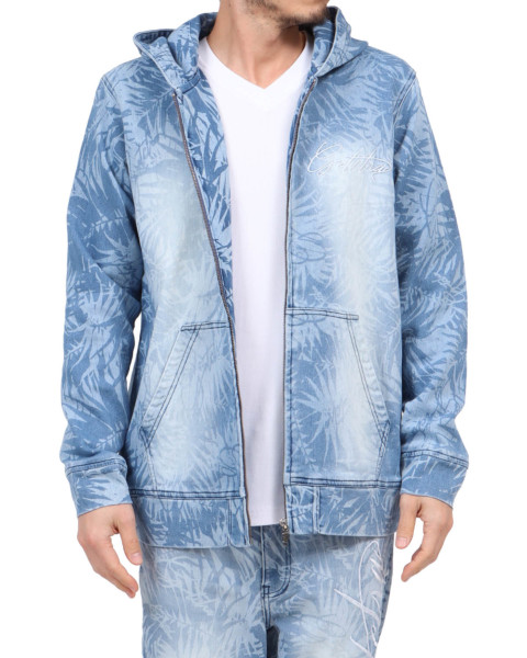 多機能デニムパーカー 濃色インディゴカラー – BOBSON JEANS