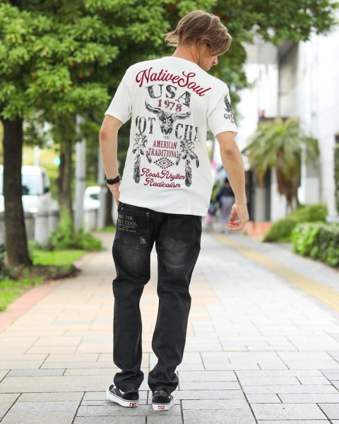 Armillary 2021 1st collection フーディー パンツ DE-VORS Strappy jumpsuit in batavia-weave denim｜ブラック
