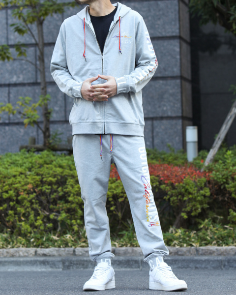 GOTCHA] レインボー ミニ裏毛 セットアップ パンツ GOTCHA PEET