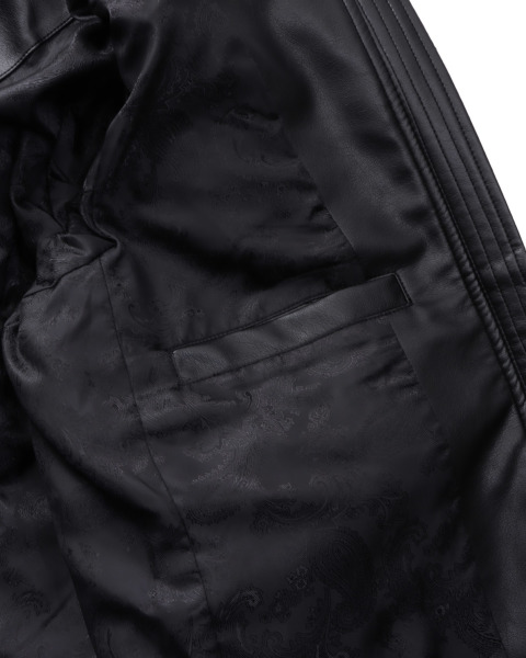 Karl Kani] スネーク バイト PU ライダース ジャケット Karl