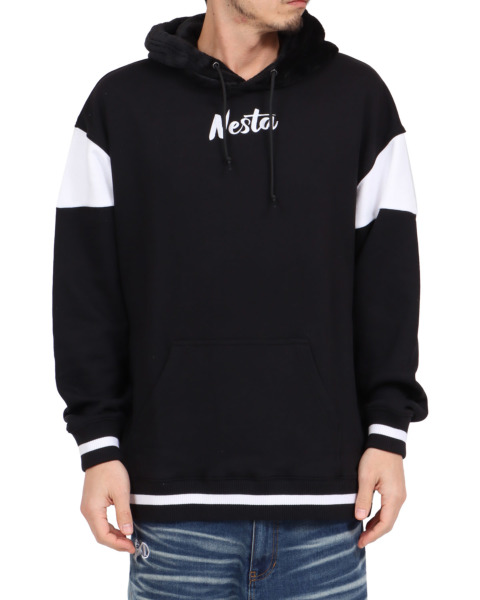 NESTA フード付きダウン Mサイズ NESTA BRAND] フード ファー プルパーカー NESTA BRAND PEET