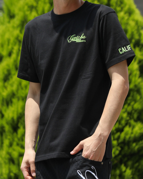 GOTCHA] ドライ ネオン バカンス Tシャツ GOTCHA PEETファミリー