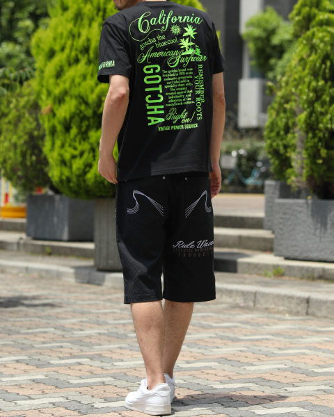 GOTCHA] ドライ ネオン バカンス Tシャツ GOTCHA PEETファミリー