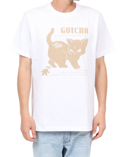 GOTCHA] JAPAN加工 ガッチャ エルガト T-shirt GOTCHA PEET