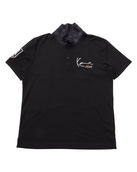 Karl Kani GOLF] ドライ モノグラム カラー クラシック ポロ