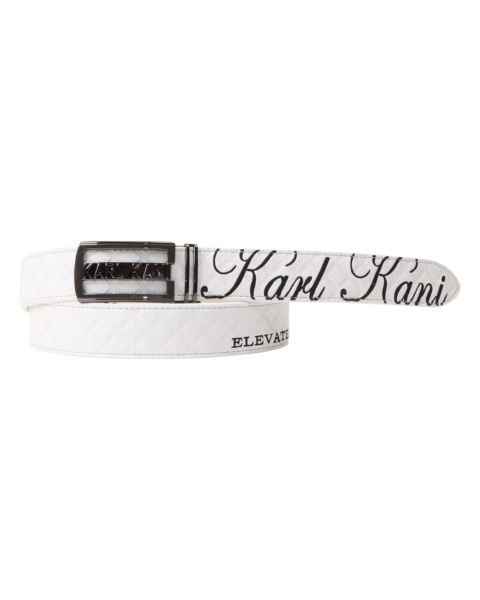 karl kani カール カナイ バックル レザー ベルト オレンジ ゴルフ