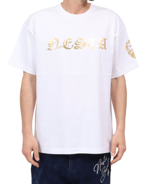 NESTA  BRAND  (ネスタブランド) レディースタンクトップ / WHITE  ホワイト 大きいサイズ NESTA BRAND ネスタブランド 天竺タンクトップ