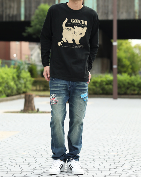 GOTCHA] JAPAN加工 ガッチャ エルガト ロンT GOTCHA PEET