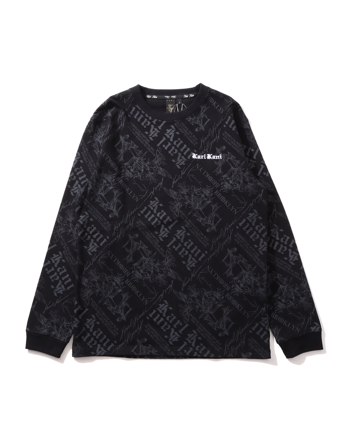 KARL KANI◆カールカナイ ロンT Small Signature Tribal [Black] 楽天市場】カールカナイ（Tシャツ・カットソー｜トップス