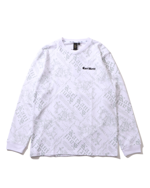 Karl Kani] リリー 総柄 ロンT Karl Kani PEETファミリーセール