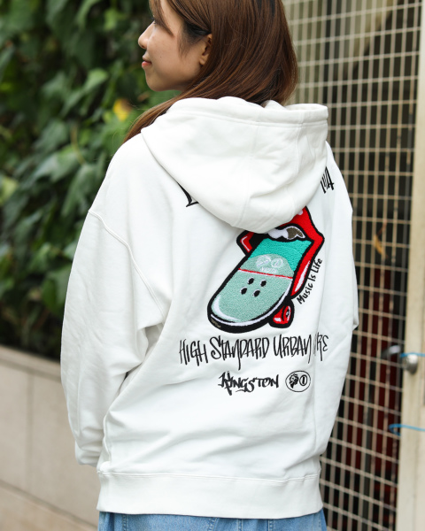 【sho】NESTA BRAND パーカー2点 NESTA BRAND] さがら 刺繍 グラフィック アート プルパーカー
