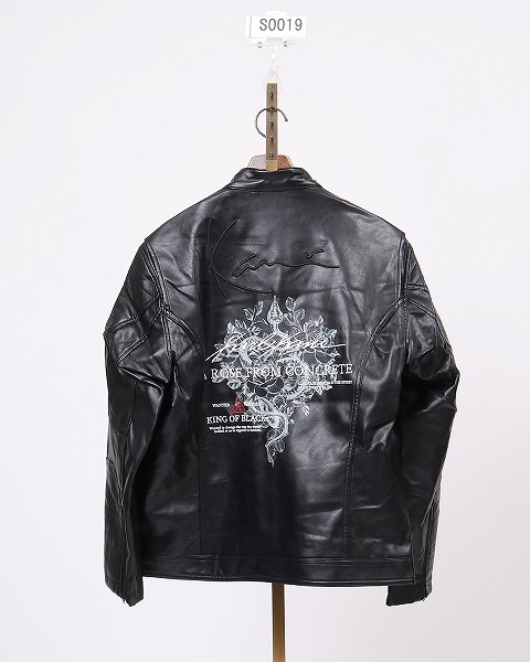 S0019) Karl Kani 洗いサンプル Lサイズ スネーク バイト PU